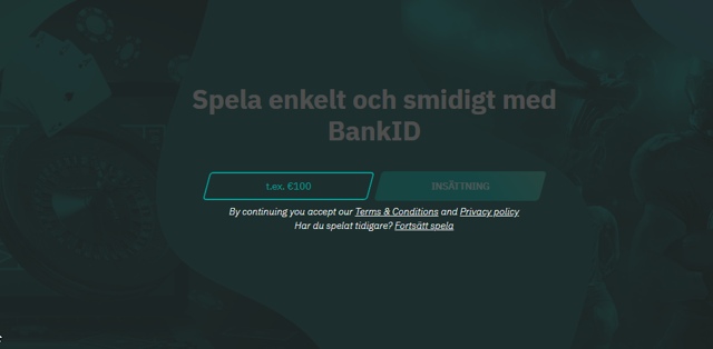 Sätta in pengar på ett konto i Fastbet