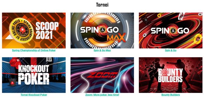 Pokerstars - Tornei